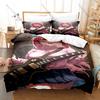 Icon Bocchi Chan Gotou Hitori Graphic Bedroom Decor Bedding Duvet Cover + 2 Pillowcases Anime Rock Fan Room Decor