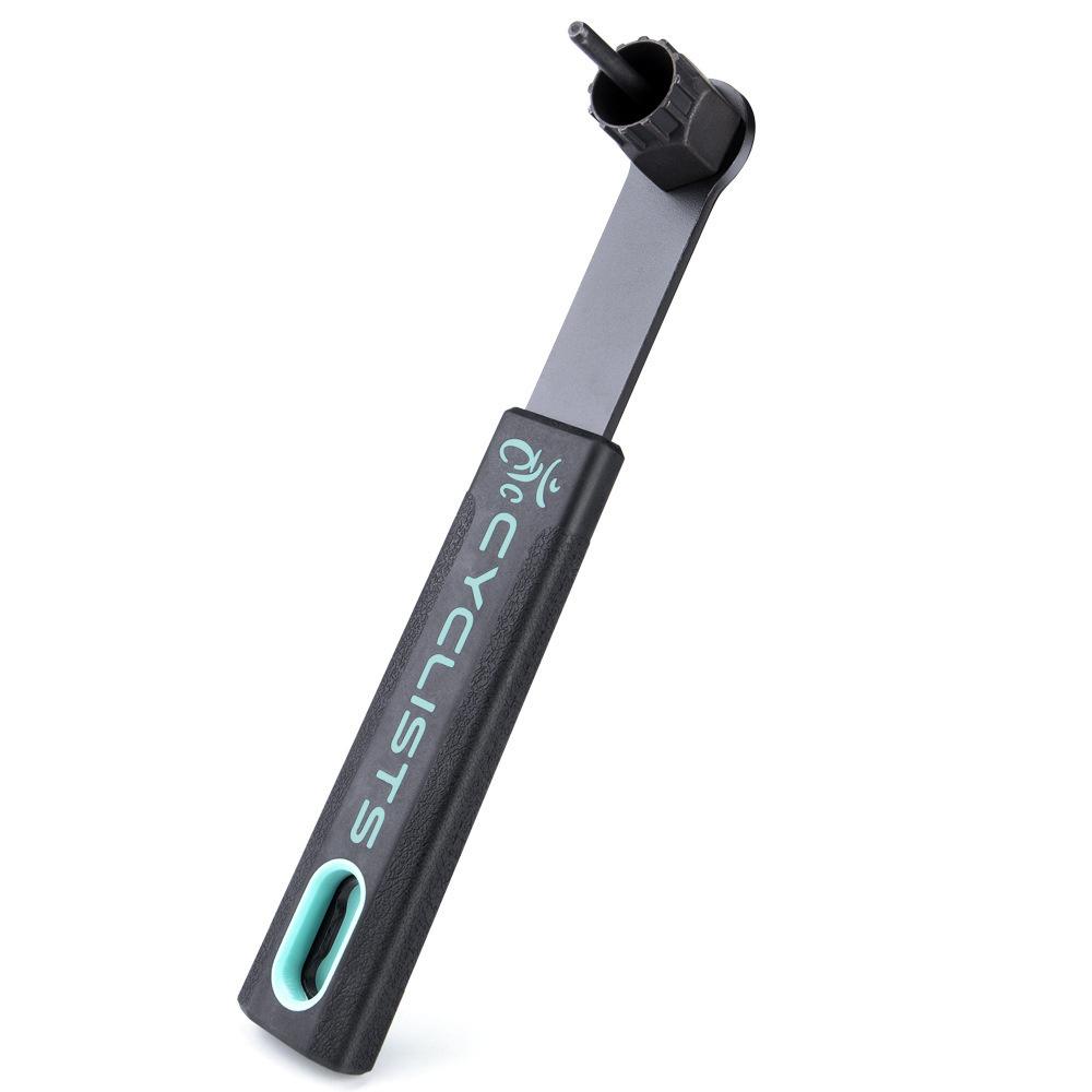 2Pcs Cassette Install Removal Tool Kit with Chain Whip