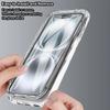 360° Kompletní ochrana těla Průhledné pouzdro Pro iPhone 17 Air 16 16E 15 14 13 12 Mini 11 Pro Max Plus Oboustranný nárazníkový kryt