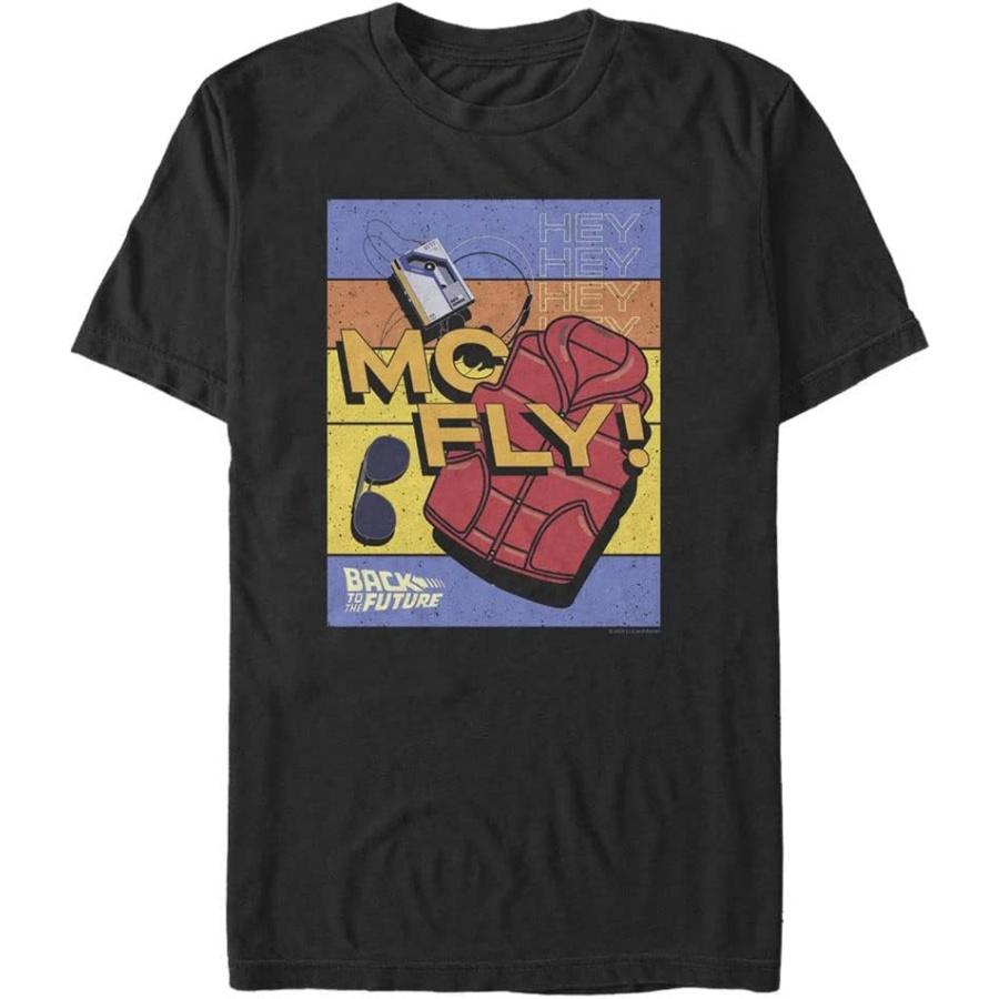 Back To The Future Men s Big & Tall Mc Fly Sunset S