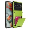 For Google Pixel 10 Pro/Pixel 10 Case PC+TPU Dual Layer Back Phone Cover with Card Holder