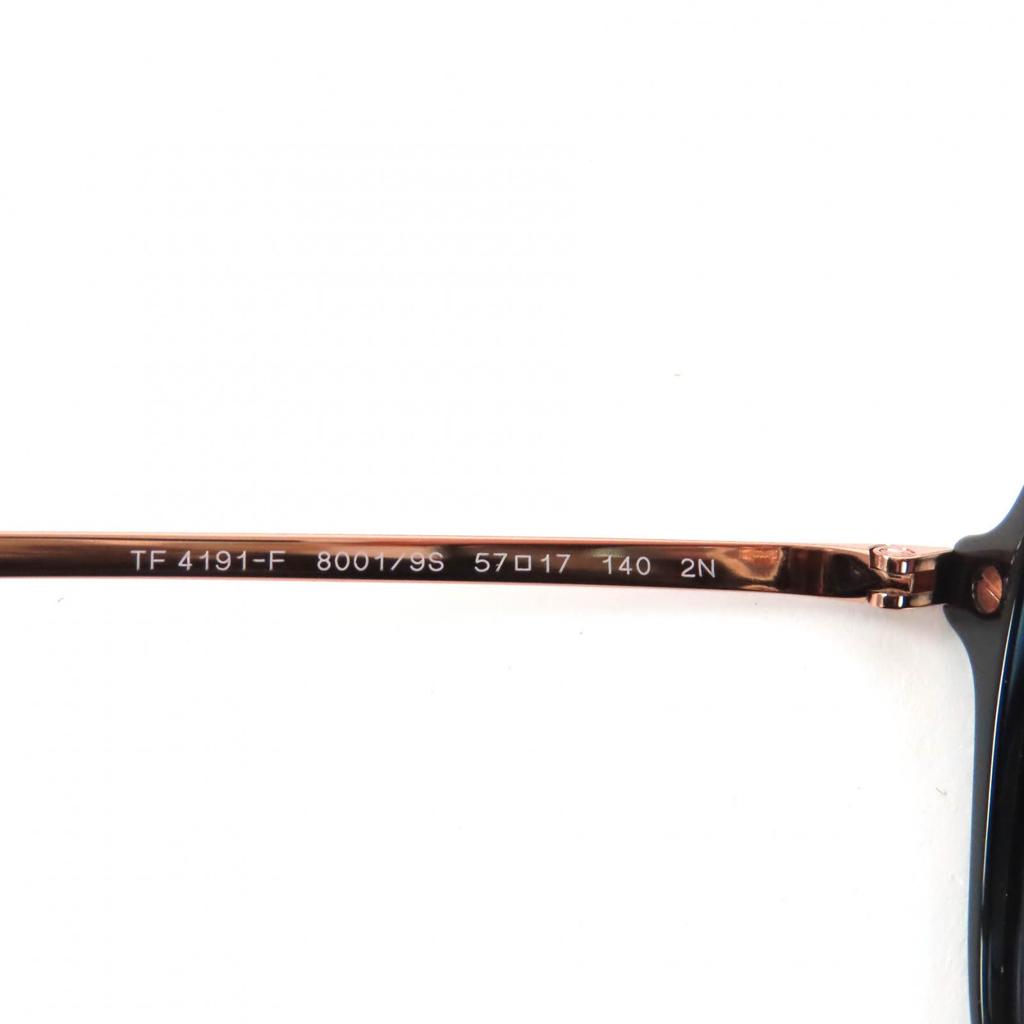 Geweldige TIFFANY&Co. zonnebril Vierkant Bril zwart Dames TF4191-F Gebruikt