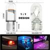 10/50 Pcs COB Glass LED Bulb T10 Car Light 6000K Auto License Plate Lamp Dome Read Light 5W5 LED Signal Light 7 Colors