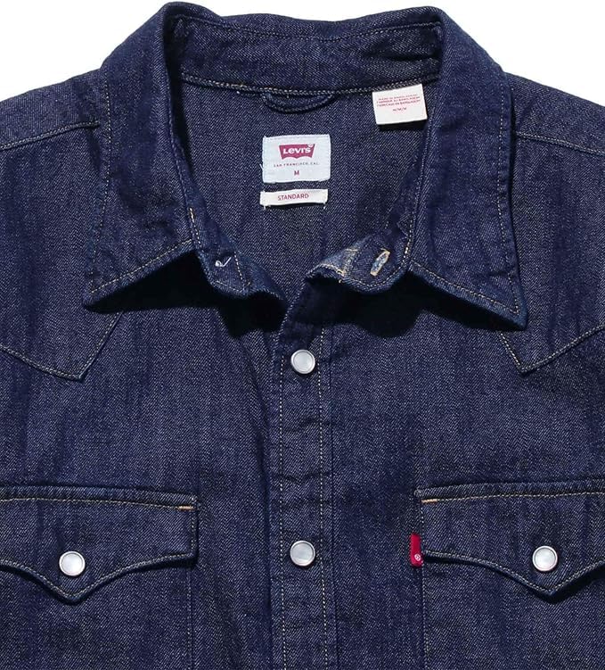 Levi's BARSTOW WESTERN Long Sleeve Denim Shirt 85744-0000 US L