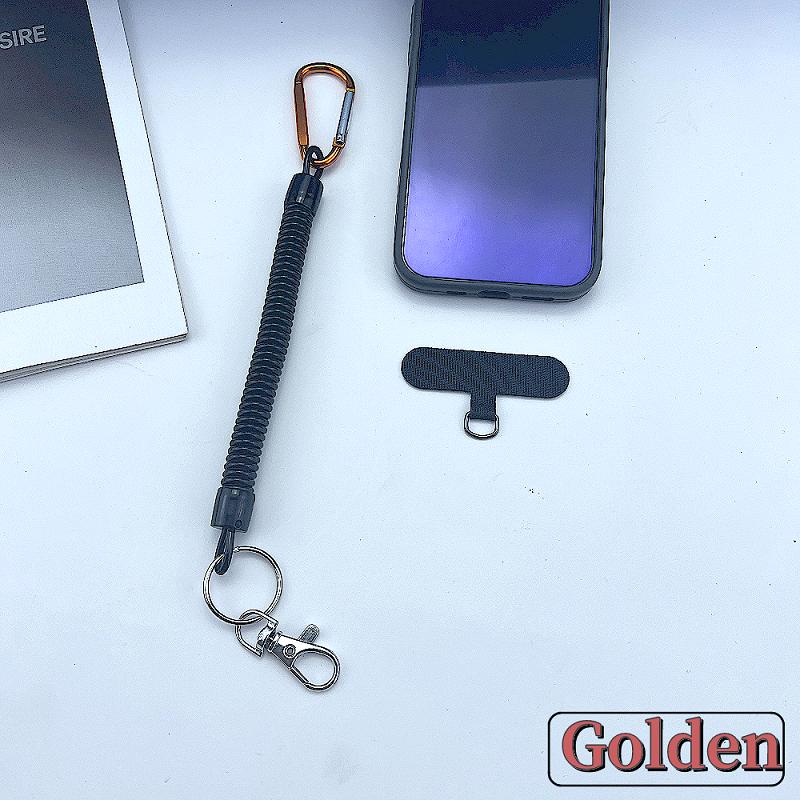 

Эластичный мобильный телефон Ultra-color с защитой от потери Аксессуары для мобильных телефонов Golden-1pc