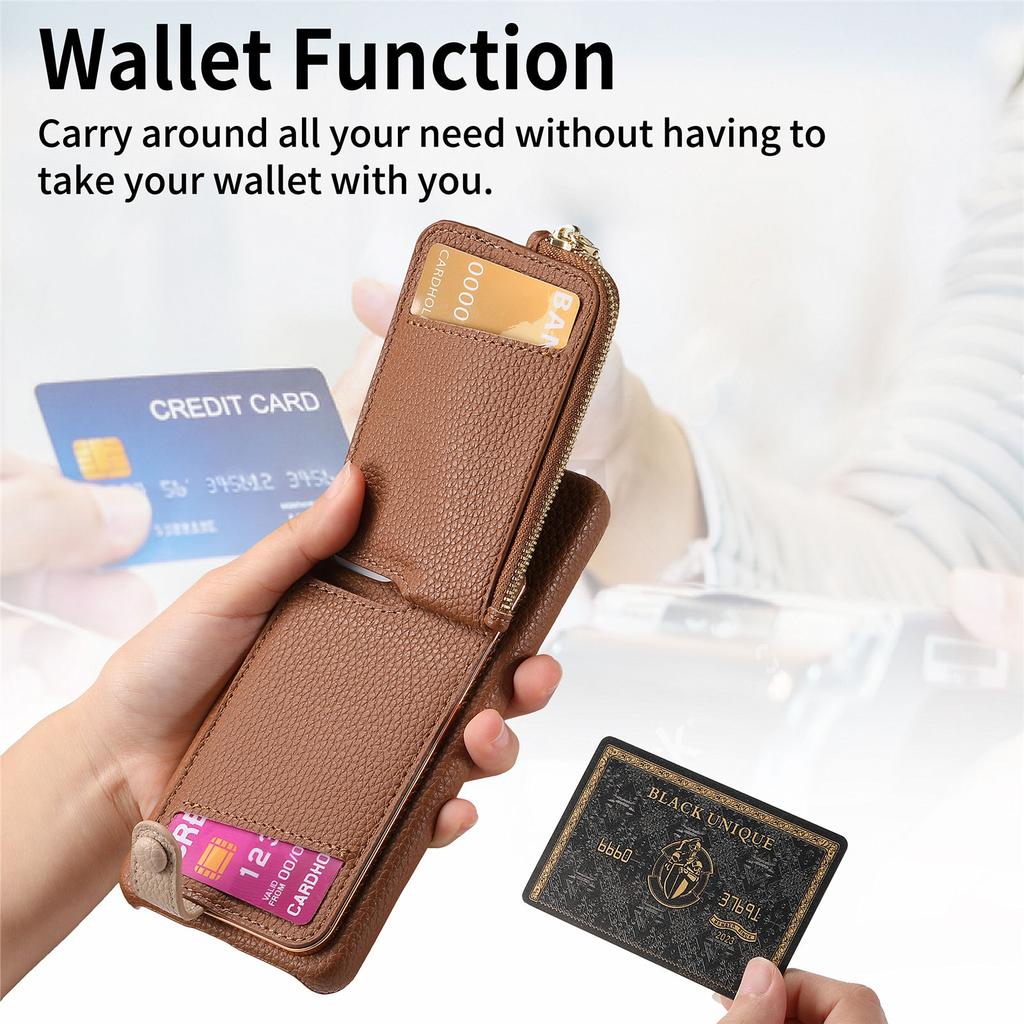 Y3 for Samsung Galaxy A55 5G Case RFID Blocking Phone Wallet Cover Supports Magnetic Car Holder