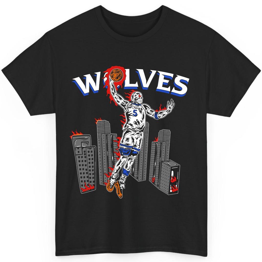 ANTHONY EDWARDS X Warren Lotas Style T-Shirt Mens Womens Tees Top