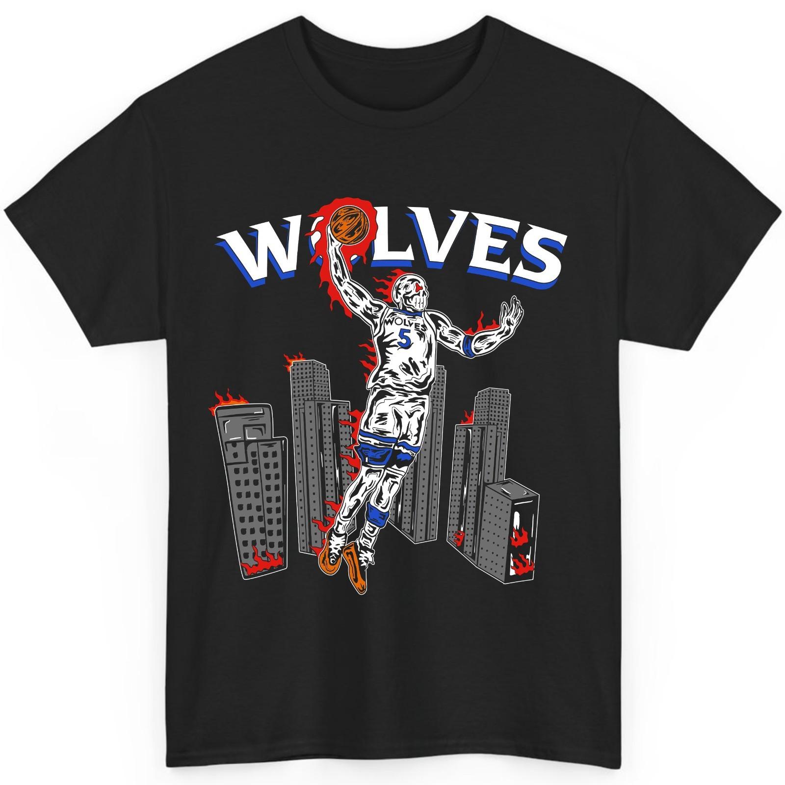 ANTHONY EDWARDS x Warren Lotas Style T-Shirt Mens Womens Tees Top 3XL