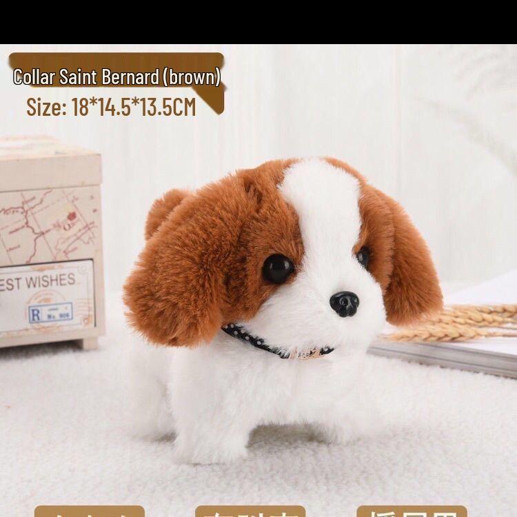 Husky Teddy Electric Plush Walking & Barking Dog Toy Gift