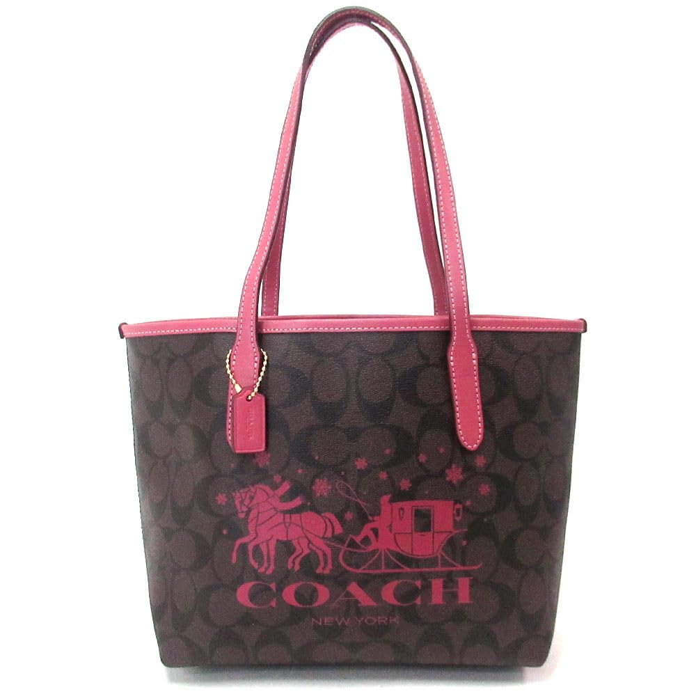 Sac Outlet Mini City Tote Signature Canvas Horse and Slay CM183 IMWA0 article [Coach]