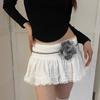 Weaving Waist Belt for Women Bohemian Style Braided Dress Belt with Flower