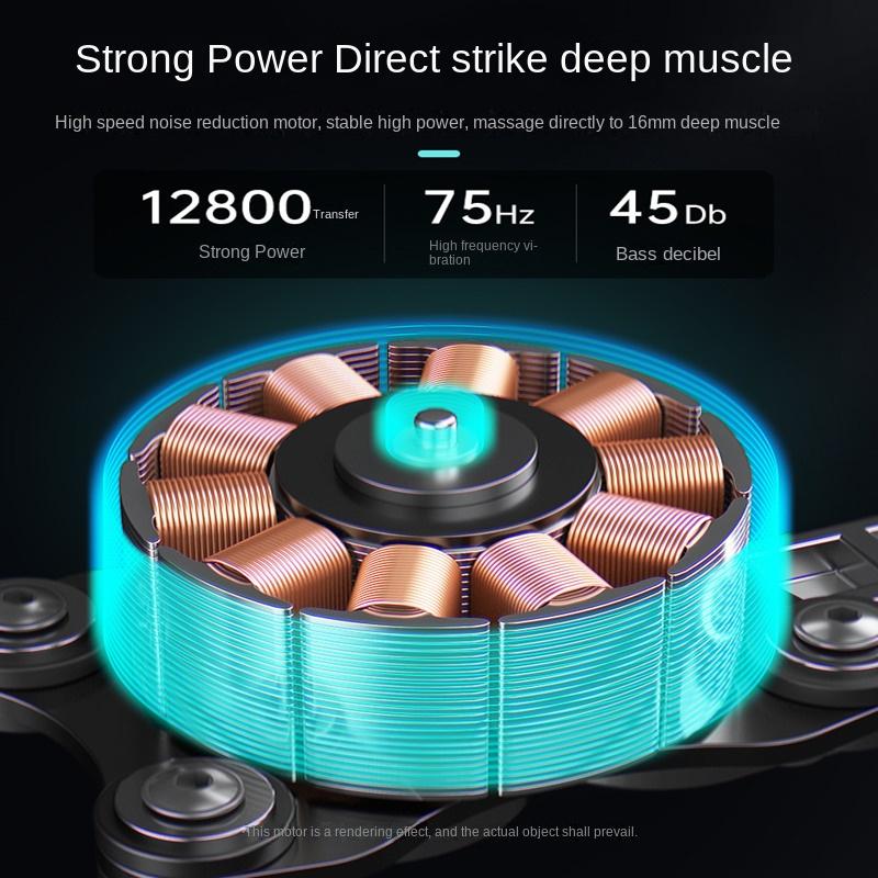 Faszienpistole Mini Home Muskelentspannungsmassagegerät Tragbares Mädchen Mini Elektrische Fasziengreifer Halsmembranpistole