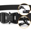 Quick Release Alloy Buckle Waistband 125 140 160 180cm Training Weave Waist Band Canvas Strap