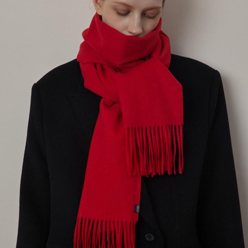 

Q’SRB Wool Winter Edition Muffler Red
