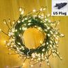 String Led Christmas Lights With Copper Wire For Indoor Outdoor Holiday Decor