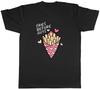 Unisexs T Shirt Funny Valentines Fries Before Guys Unisex Tee Gift