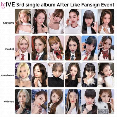 3rd Single Album After Like Fan Sign Photocard K4U Soundwave Withmuu Mokket