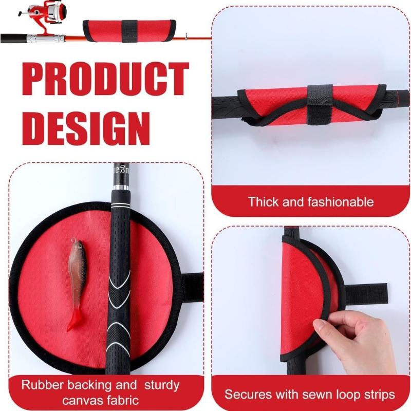 Fishing Baits Shield Guard with Hook Strips for Safe Fishing, 6Pcs Fishing Hook Cover Fishing Baits Storage Protectors