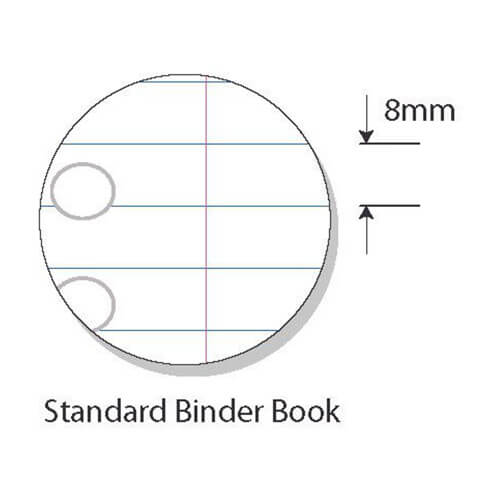 Protext Ruled Binder Book with PP Cover (48pg Koala)