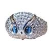 Creative Owl Ring Personalized Owl'S Eye Jewelry Ring Jewelry