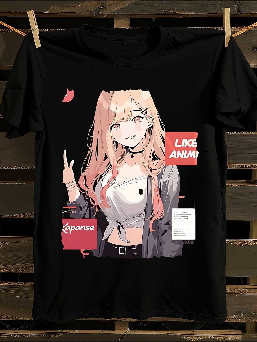 Anime  Love to Laugh  Manga T-Shirt S