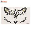 1PC 3D Face Tattoo Stickers Animal Cat Face Decor Temporary Tattoos Fake Tattoo Rhinestones For Woman Party Face Jewels Sticker