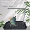 New Automatic Parrot Bird Bath Tub USB Electric Pet Circulating Water Bathtub Bird Bathtub Shower Fountain Pet Supplies