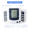 Electrical Ems Tens Massage 10 Level 16 Pads Pulse Acupuncture Muscle Stimulator Physiotherapy Machine Body Relax Health Care