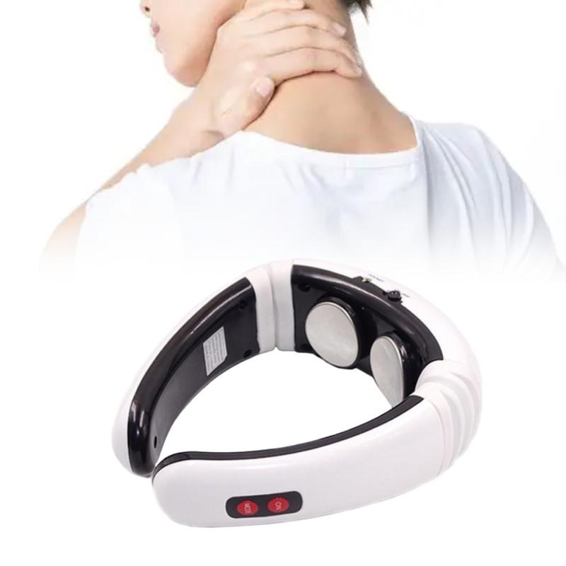 Pulse Cervical Electric Massager Shoulder Neck Therapy Device Pain Relief Tool