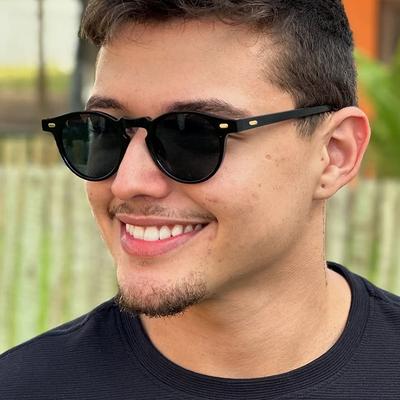 Men Round Sunglasses Women  Fashion Vintage Sun Glasses Oval Shades Glasses Uv400