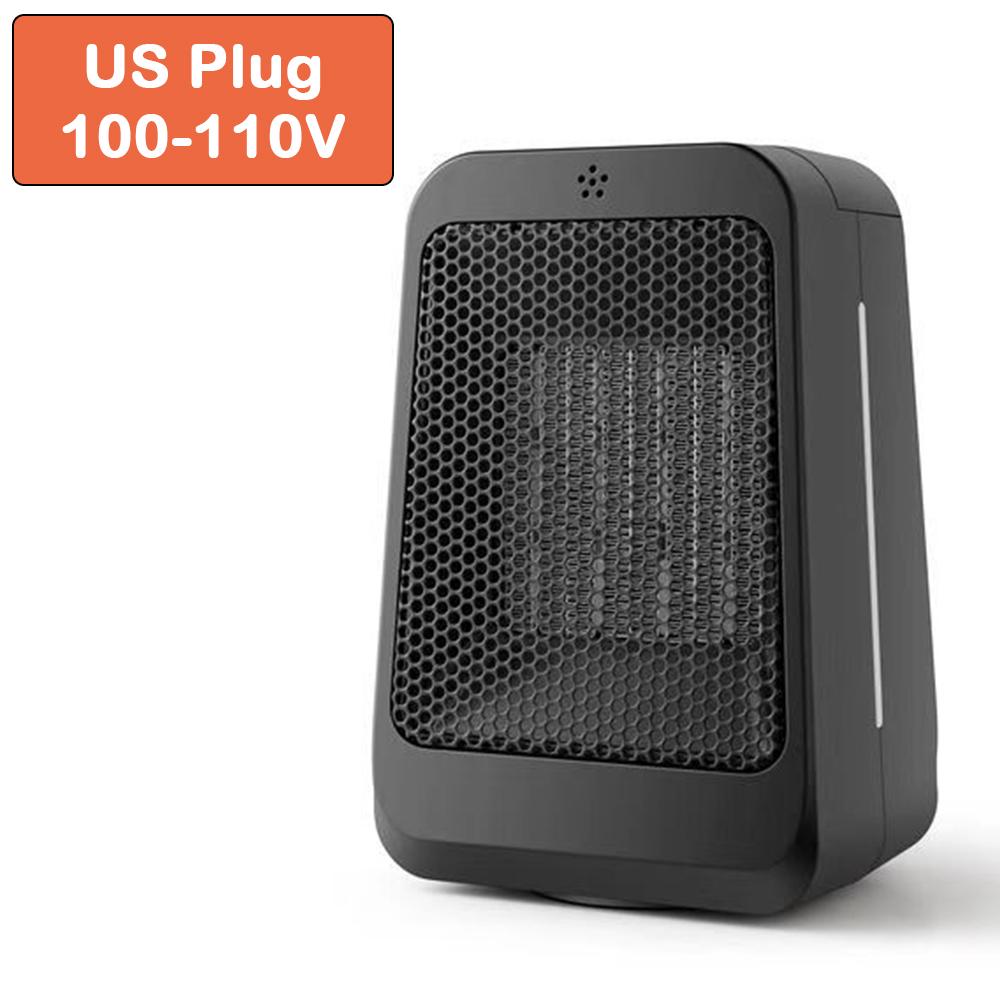 

Электрический нагреватель PTC 70° с колебательным вентилятором, портативный небольшой настольный обогреватель для комнаты, дома, ванной комнаты