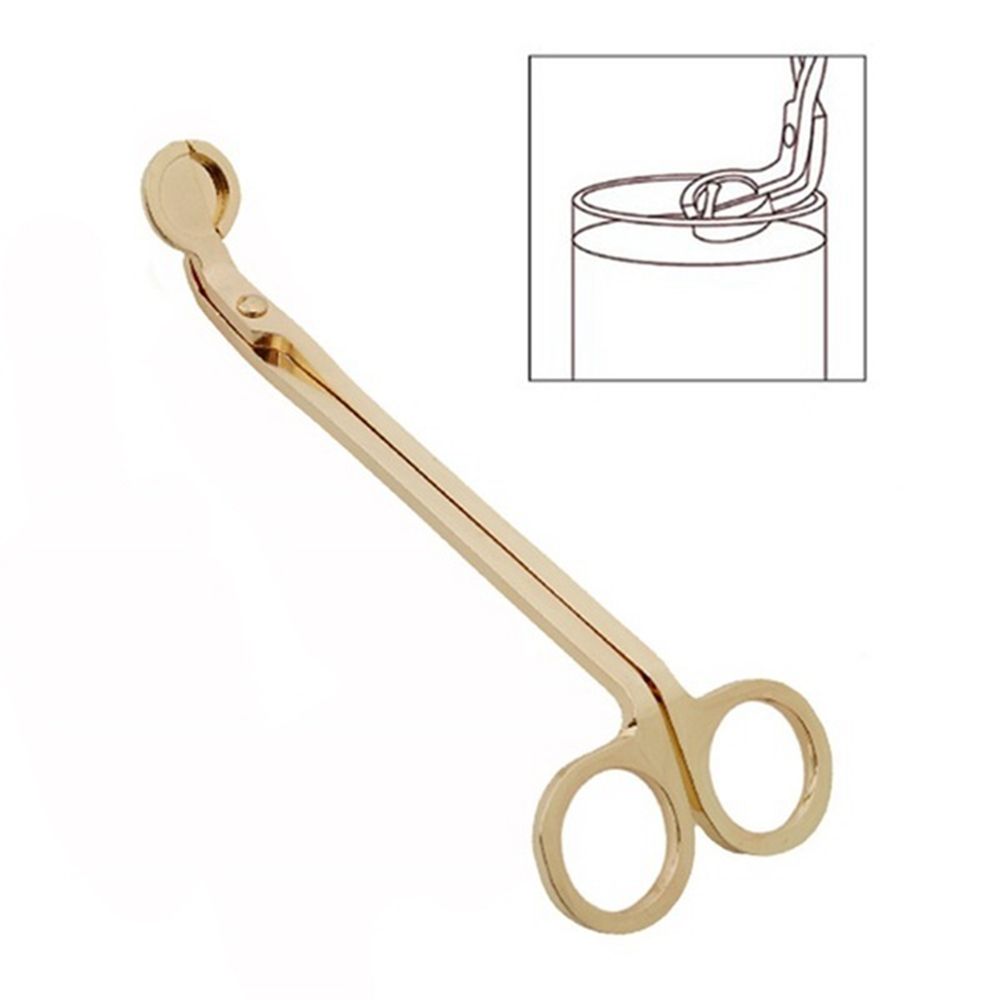 Steel Snuffers Tool Hook Clipper Candle Wick Trimmer Cutter Candle Wick Scissors Candle Accessories
