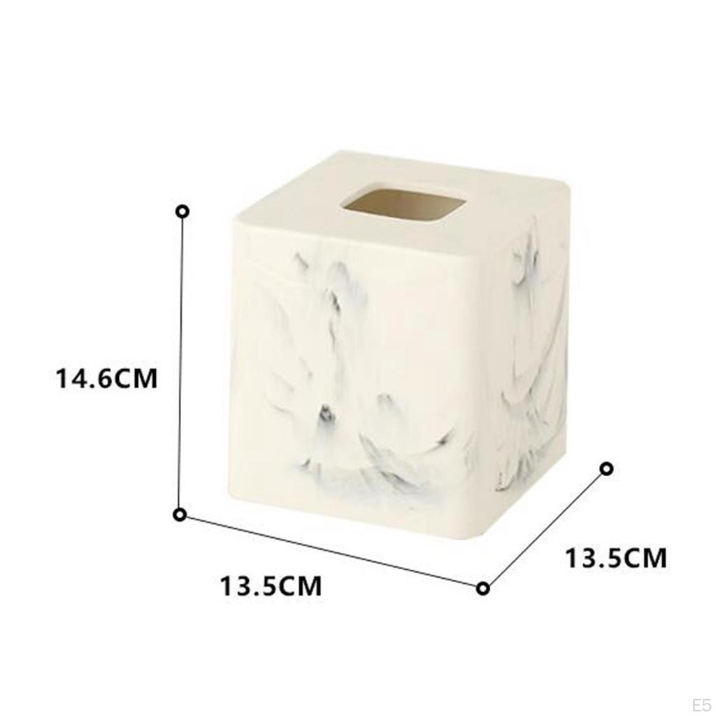 Napkin Case Square Tissue Box Cover for Restaurant Dining Table