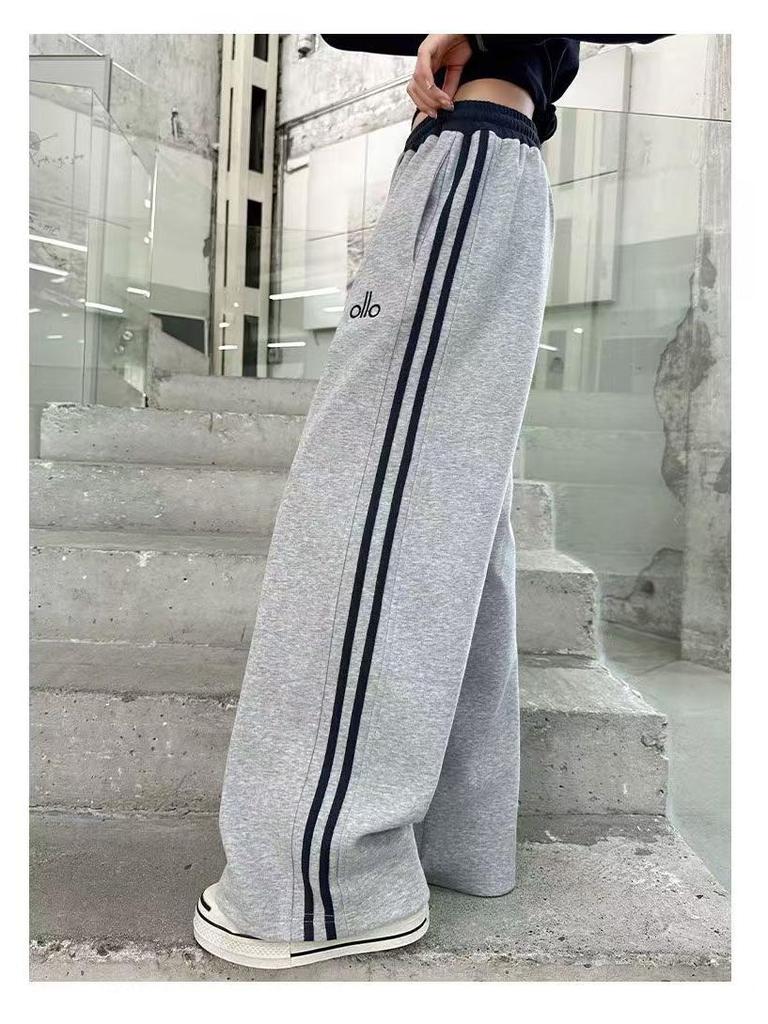 Mädchen Frühling-Herbst Gerade Hosen – Jugend Weite Leggings Freizeit Hosen