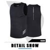 Camiseta sin mangas para correr para hombre Ropa de fitness Camisetas Tops Hombre Deportes Primera capa Camiseta interior Chaleco de hielo Sudadera Camisetas de gimnasio Camiseta sin mangas Maratón