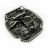 Texas Flag Bull Head Belt Buckle - Western Style Fashion Accessory