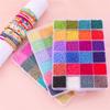 Yiwu 24 Farben 3mm Mix Saatperlen Set 12000 Stück pro Box für DIY Schmuck Perlen Halskette Armband Ohrring Herstellung Set