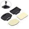 Dual Shape Curved Flat Self Adhesive Fixing Pad Portable Outdoor Device Mount Installation Accessories