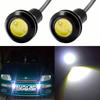 10X 23mm Eagle Led Eye Daytime Running Lights DRL Driving Backup Reversing Parking Signal Waterproof Lamps 9W DC 12V Black Shell
