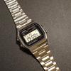 CASIO It Digital Stainless Retro Style Watch, Steel