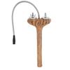 Bird Cage Heated Perches Fast Heating Intelligent Temperature Control Resin Parrot Thermal Stand