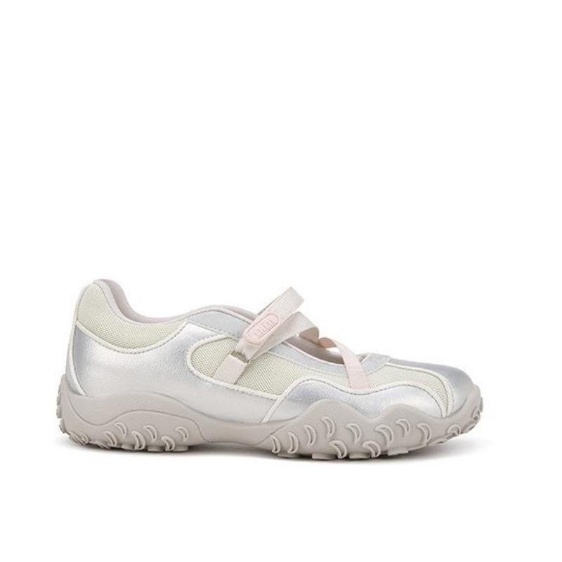 [] Wave Crescent Moon~ Original 5cm thick-soled functional sports ballet shoes single shoes women's Mary Jane shoes