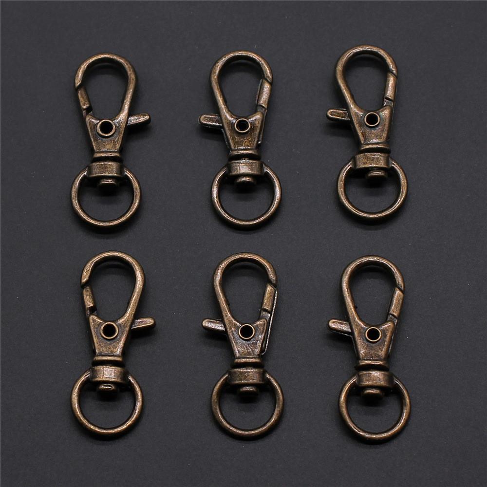 Swivel Trigger Snap Hooks For Bag And Keychain Metal Jewelry Findings Components