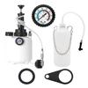 Kit di spurgo del liquido dei freni manuale per auto, pompa per fluido dei freni a vuoto da 3 litri, macchina professionale per il lavaggio dei freni, spurgo pneumatico dei freni