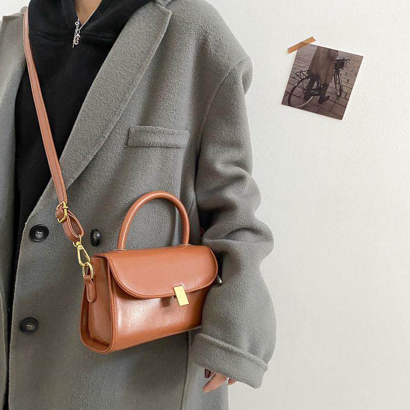 Women's Handbag Handbag Small Bag Ins Retro Niche Shoulder Crossbody Bag
