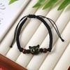 Hot-selling cat beaded bracelet cute cat elastic rope Jingdezhen ceramic bracelet