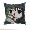 Girls L-Last Tour Pillow Case Anti-dustmite Pillowcase Invisible Zipper Silky Short Plush Sofa Cushion Cover