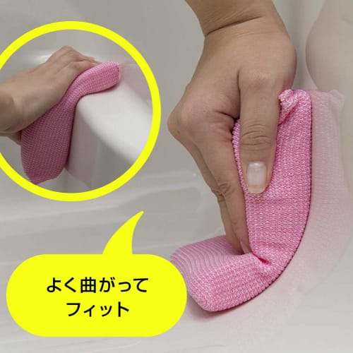 3M Scotch-Brite Bath Shine BN-01 Bath Cleaning Sponge, No Detergent Required, Dimpled