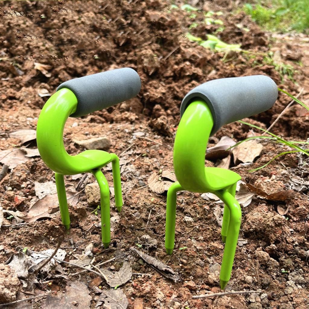 Cultivator cu răsucire de grădină Asamblare ușoară Aeristor manual din oțel Aerator de gazon Soluri Instrument de grădinărit manual