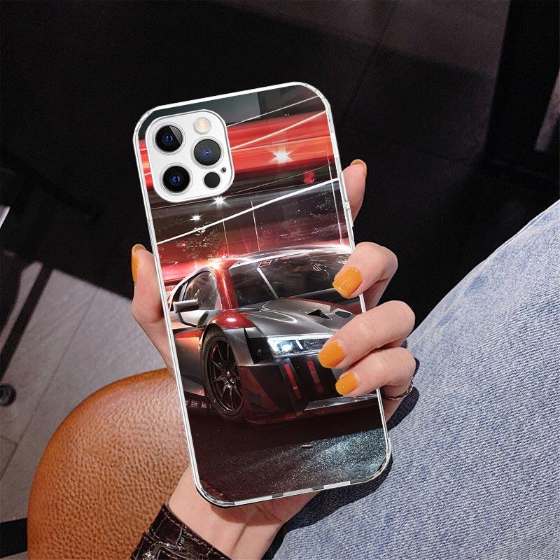 Auto Sportive Uomo Uomini Custodia per Telefono per Iphone 17 Air 16 16E 11 12 13 Mini 14 Plus 15 Pro Max 7 8 + SE 2020 Copertura Telefono Coque 17 Air